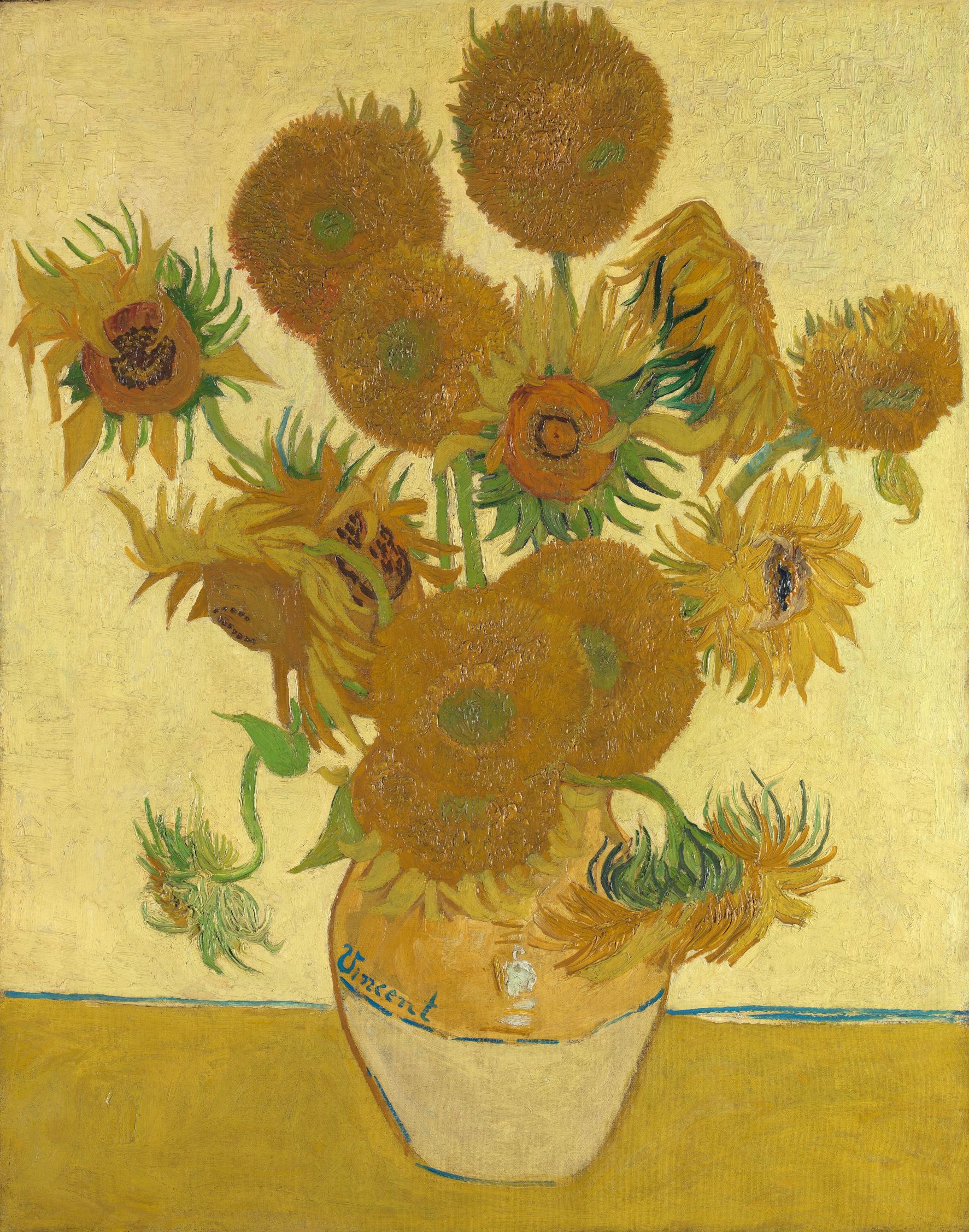 Stampa su tela Vincent van Gogh - La Camera di Vincent ad Arles orizzontale  4:3 su
