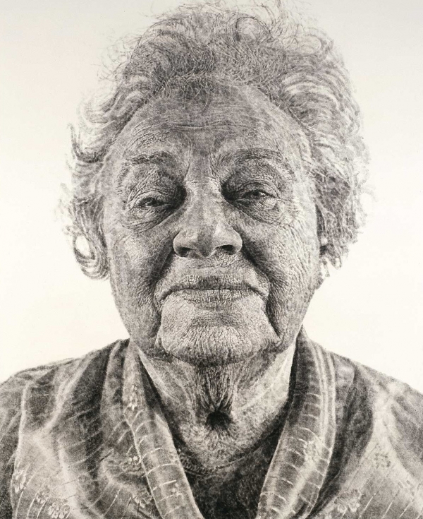 FANNY/FINGERPAINTING - Chuck Close 1985 - Arte contemporanea